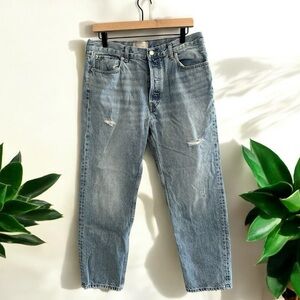 Everlane 100% Organic Cotton The Relaxed Straight Fit Jeans Size 29